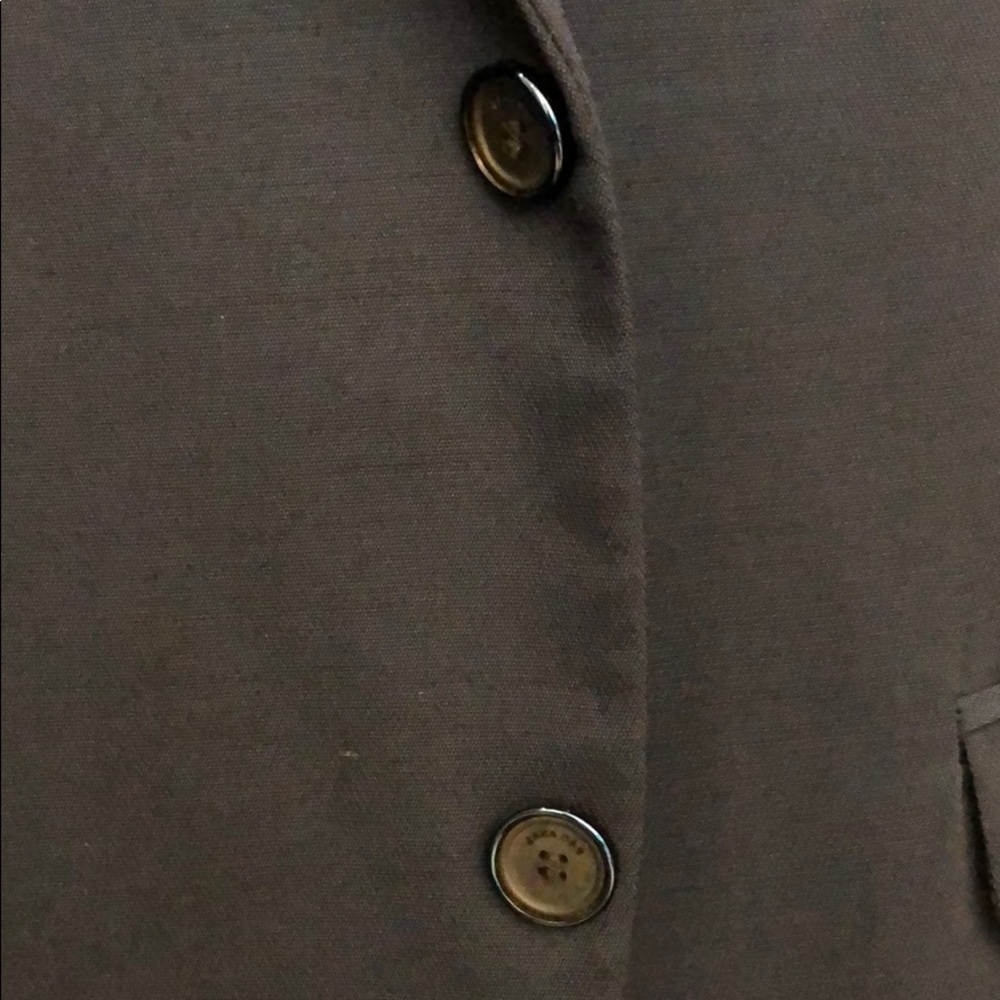 Zara Navy Blue Fitted Suit - Jacket and Pants - Picture 2 of 6